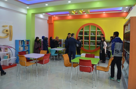 ÇPL’de Kütüphane açılışı…