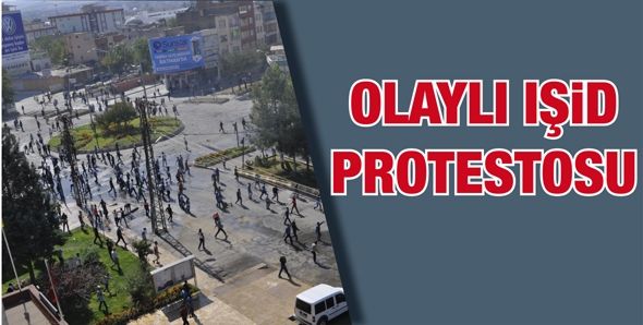 OLAYLI IŞİD PROTESTOSU