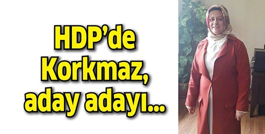 HDP’DE KORKMAZ, ADAY ADAYI…