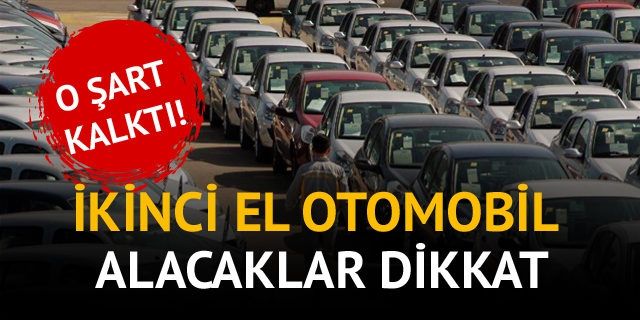İKİNCİ EL OTOMOBİL ALACAKLAR DİKKAT!