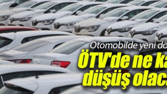 Otomobile ödenen ÖTV'de yeni gelişme