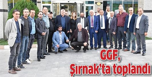 GGF, ŞIRNAK’TA TOPLANDI