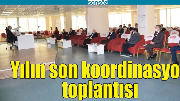 YILIN SON KOORDİNASYON TOPLANTISI