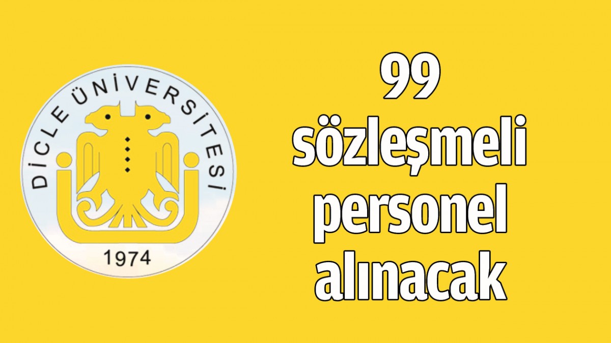 99 SÖZLEŞMELİ PERSONEL ALINACAK