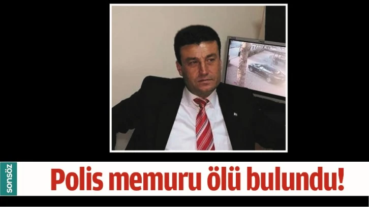 BATMAN'DA POLİS MEMURU ÖLÜ BULUNDU!