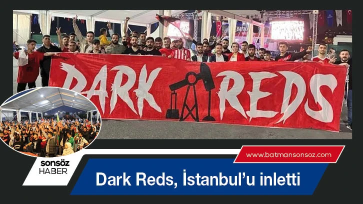 Dark Reds, İstanbul’u inletti