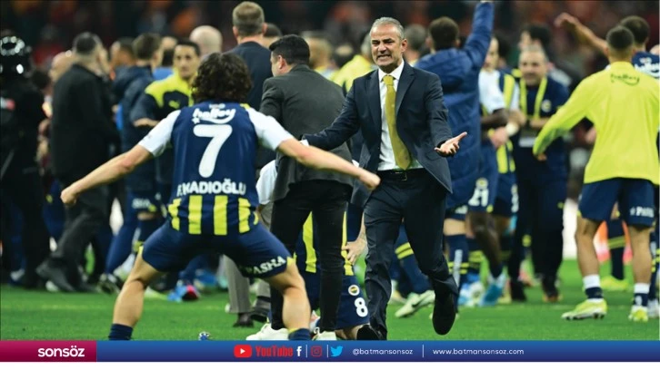Fenerbahçe, deplasmanda Galatasaray'ı 1-0 mağlup etti