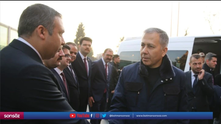 İçişleri Bakanı Ali Yerlikaya, Mardin'de