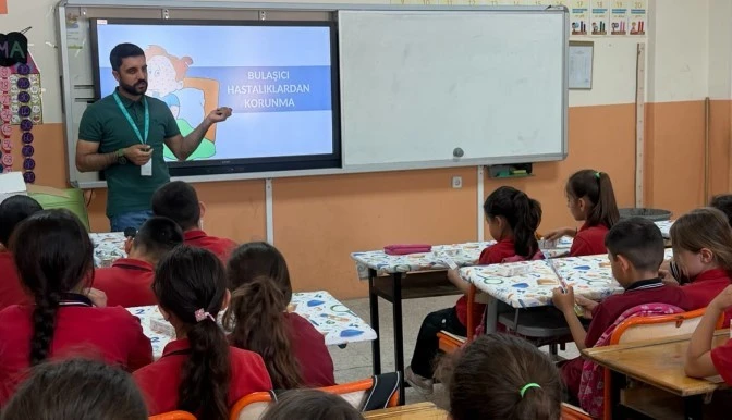 Kayapınarlı Minikler sağlık elçisi oldu