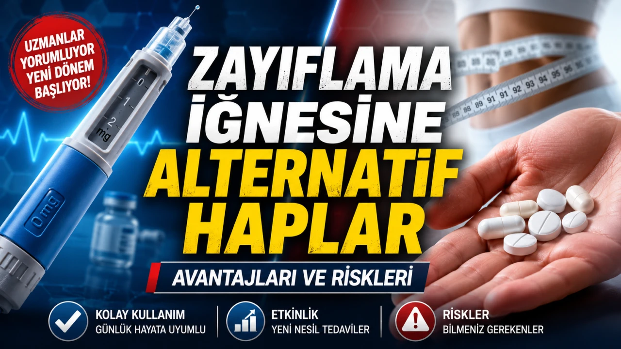 Kilo Verme Tedavisinde İğnesiz D&ouml;nem: Yeni Nesil GLP-1 Tabletleri G&uuml;ndemde
