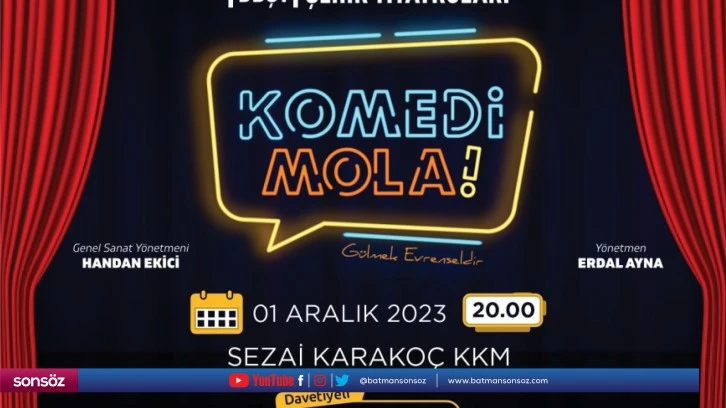 Komedi Mola yeni skeçleri ile sahnede olacak