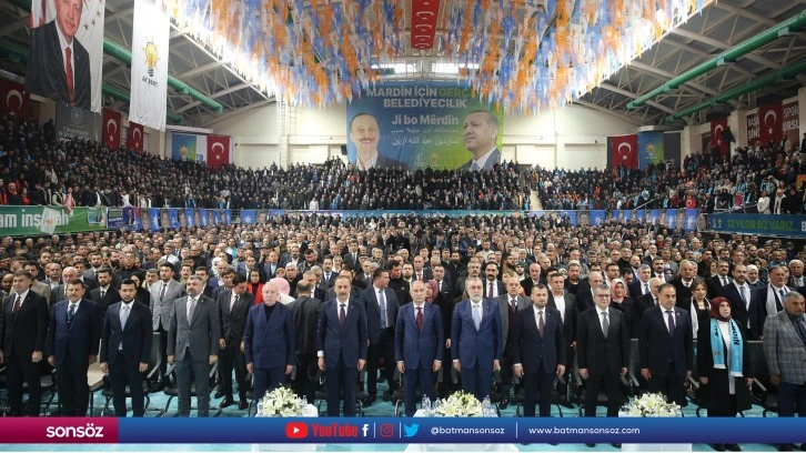 Mardin'de AK Parti Aday Tanıtım Toplantısı düzenlendi