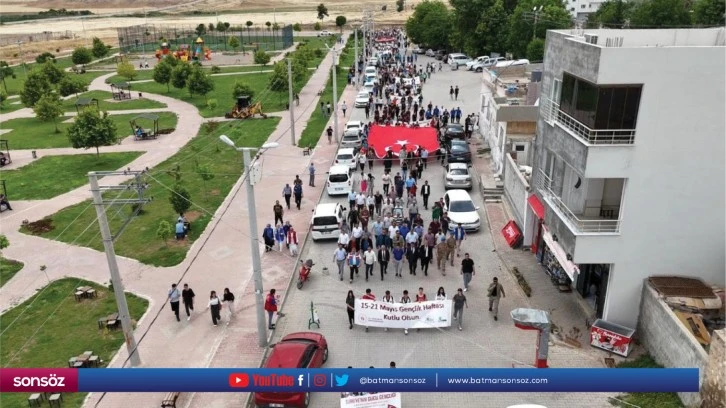 Mardin'de &quot;Gençlik Yürüyüşü&quot; düzenlendi