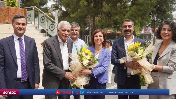 Mardin ve Van Eş Başkanlarından DBB Eş Başkanlarına ziyaret