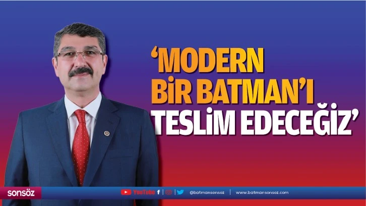 “Modern bir Batman’ı teslim edeceğiz”