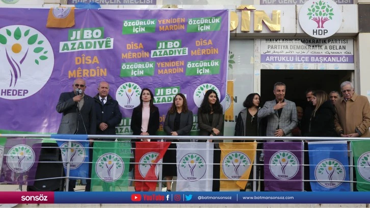 Oruç, Mardin'de Halk Buluşmasına katıldı