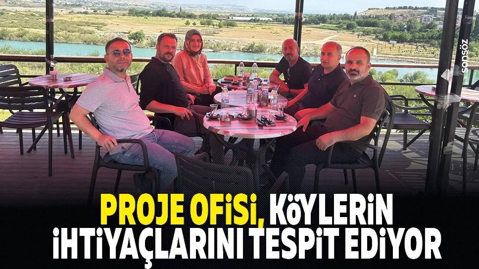 Proje Ofisi, köylerin ihtiyaçlarını tespit ediyor