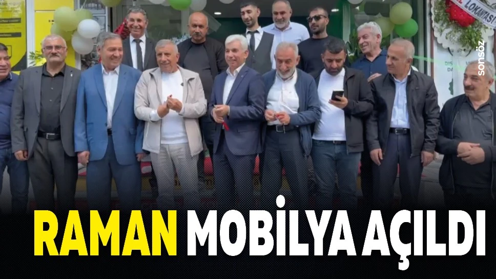 Raman Mobilya açıldı