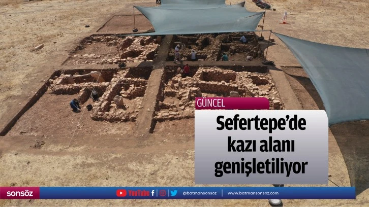 Sefertepe'de kazı alanı genişletiliyor