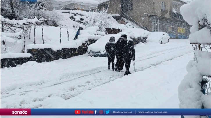 Şırnak'ta kar, sağanak ve sis hayatı olumsuz etkiledi