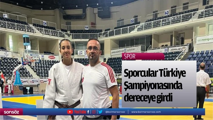 Sporcuları Türkiye Şampiyonasında dereceye girdi