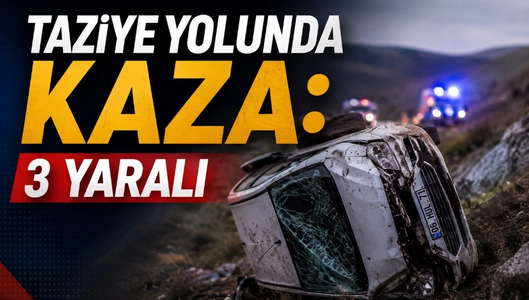 Taziye yolunda kaza