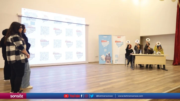 TRT'den Diyarbakır'da lise öğrencilerine gazetecilik eğitimi