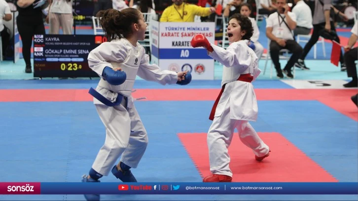 Türkiye Minikler Karate Şampiyonası başladı