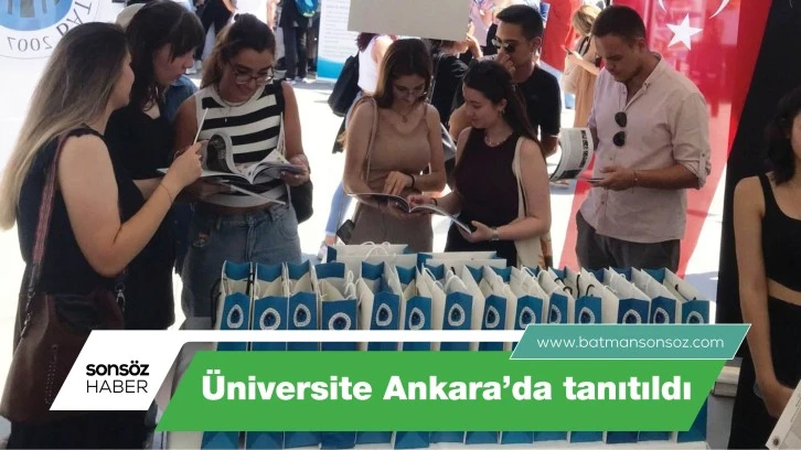 Üniversite Ankara’da tanıtıldı