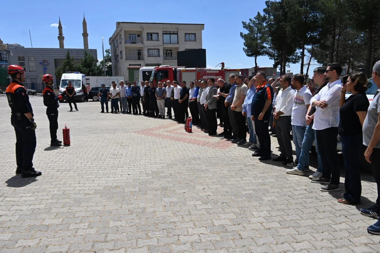 Yangın ve tahliye tatbikatı