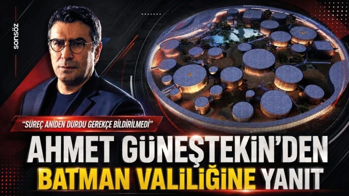 Ahmet G&uuml;neştekin&rsquo;den Batman Valiliğine yanıt: &ldquo;S&uuml;re&ccedil; Aniden Durdu, Gerek&ccedil;e Bildirilmedi&rdquo;