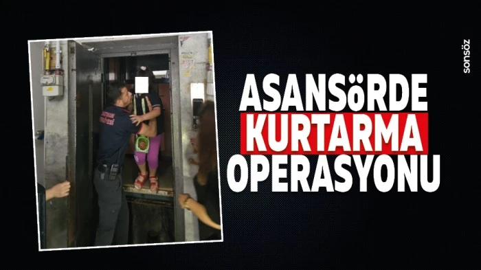 Asans&ouml;rde kurtarma operasyonu