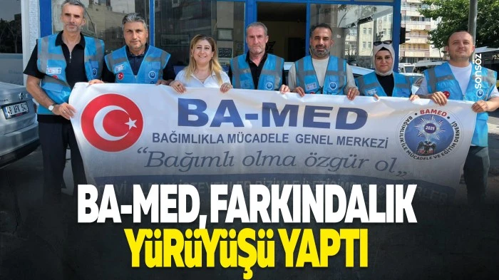 BA-MED, farkındalık y&uuml;r&uuml;y&uuml;ş&uuml; yaptı
