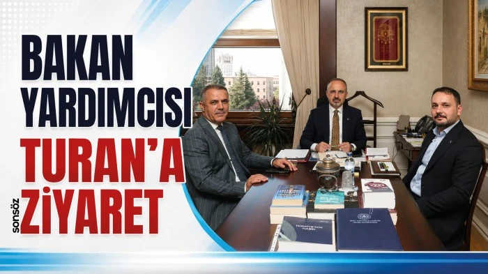 Bakan Yardımcısı Turan&rsquo;a ziyaret