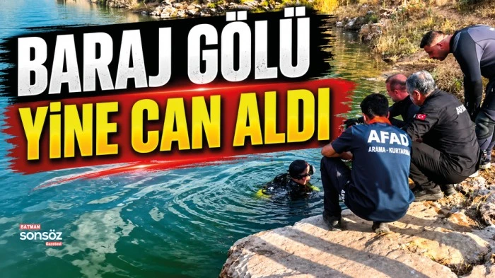 Baraj G&ouml;l&uuml; Yine Can Aldı