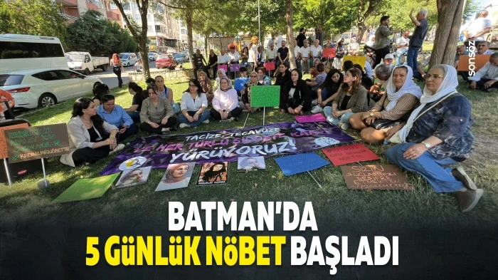 Batman&rsquo;da 5 g&uuml;nl&uuml;k n&ouml;bet başladı