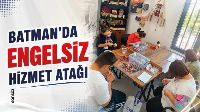 Batman&rsquo;da engelsiz hizmet atağı