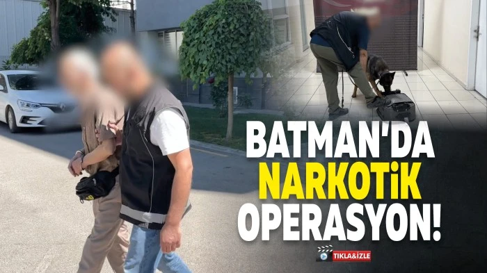 Batman&rsquo;da narkotik operasyon!