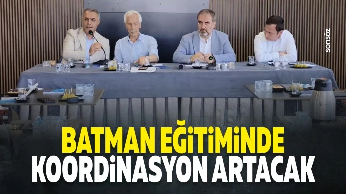 Batman Eğitiminde koordinasyon artacak