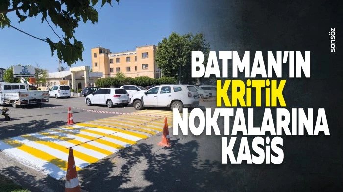 Batman&rsquo;ın kritik noktalarına kasis&hellip;
