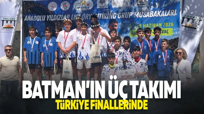 Batman&rsquo;ın &uuml;&ccedil; takımı, T&uuml;rkiye Finallerinde&hellip;