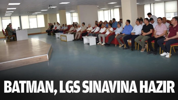 Batman, LGS sınavına hazır