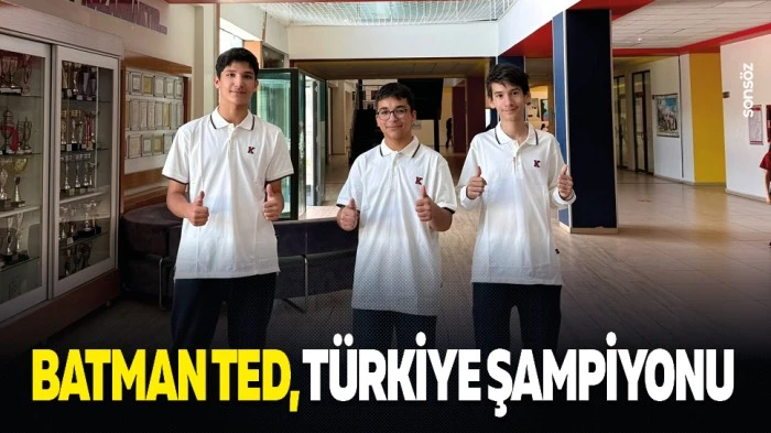 Batman TED, T&uuml;rkiye Şampiyonu