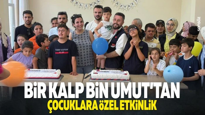 Bir Kalp Bin Umut&rsquo;tan &ccedil;ocuklara &ouml;zel etkinlik