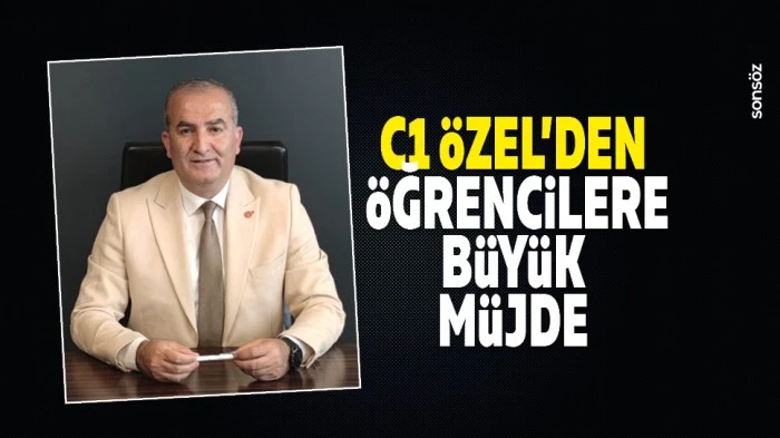 C1 &Ouml;zel&rsquo;den &ouml;ğrencilere b&uuml;y&uuml;k m&uuml;jde
