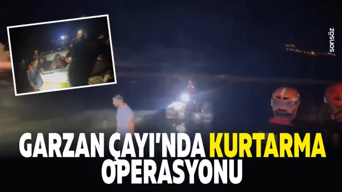Garzan &Ccedil;ayı&rsquo;nda kurtarma operasyonu