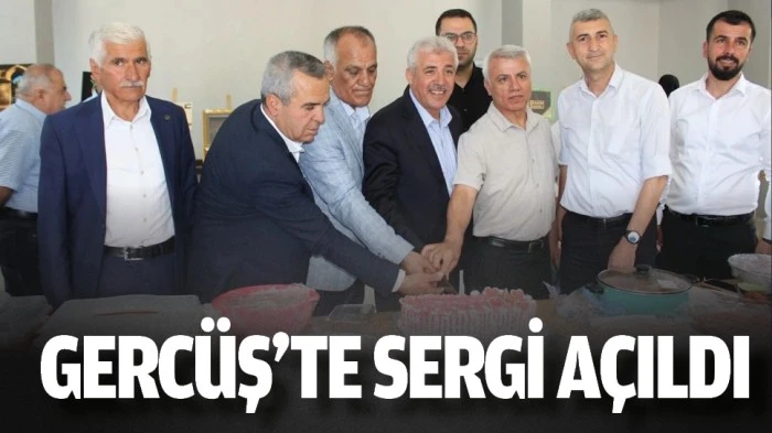 Gerc&uuml;ş&rsquo;te sergi a&ccedil;ıldı