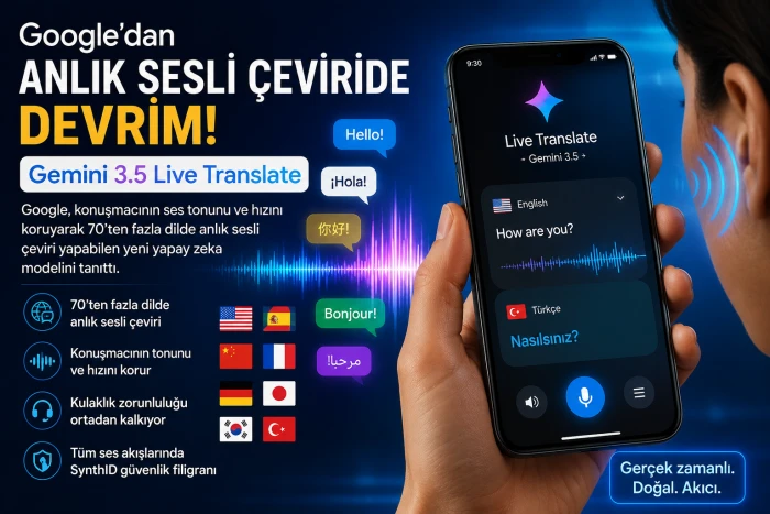 Google'dan Anlık Sesli &Ccedil;eviri Devrimi