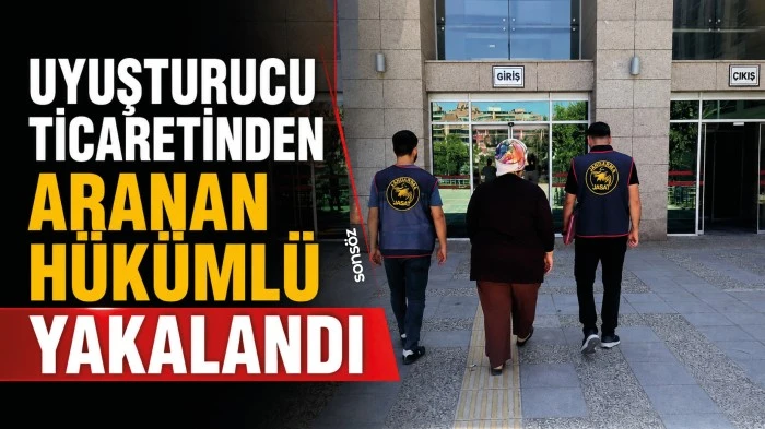 BATMAN'DA UYUŞTURUCU TİCARETİNDEN ARANAN H&Uuml;K&Uuml;ML&Uuml; YAKALANDI