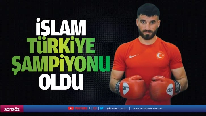 İslam, Türkiye şampiyonu oldu